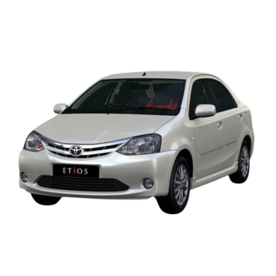 Etios 4+1 car hire in bangalore