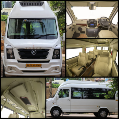 Tempo Traveller 10+1 car hire in Bangalore